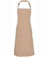 PR150 Colours Bib Apron latte colour image